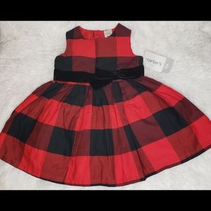 Carter's 2 piece Plaid Dress